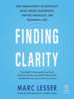 cover image of Finding Clarity